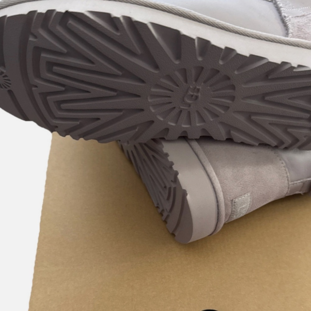 UGG CLASSIC MINI PEARLIZED WOMEN BOOTS LEATHER US 8 /UK 7.5/EU 41 - Picture 5 of 5